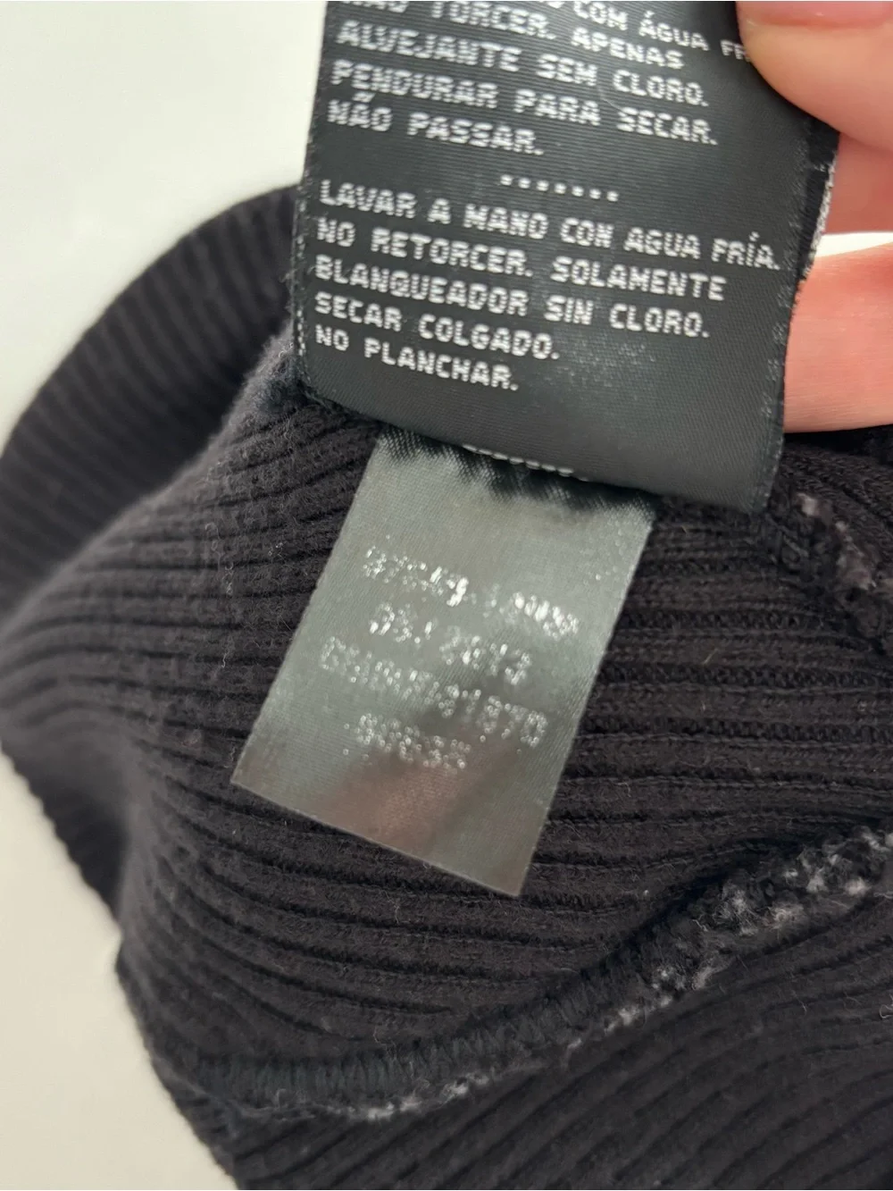 Harley-Davidson Black Waffle Knit Beanie with Embroidered Logo